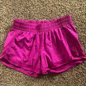 Athleta Pink Athletic Shorts Lightweight and Flexible